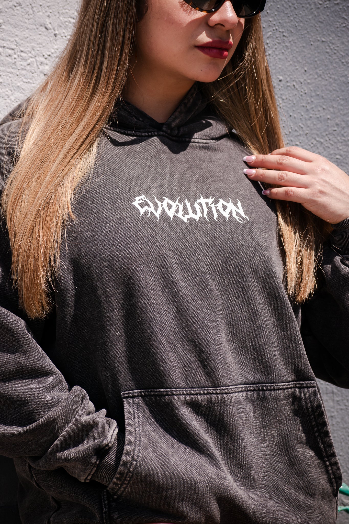 Hoodie Acid Wash