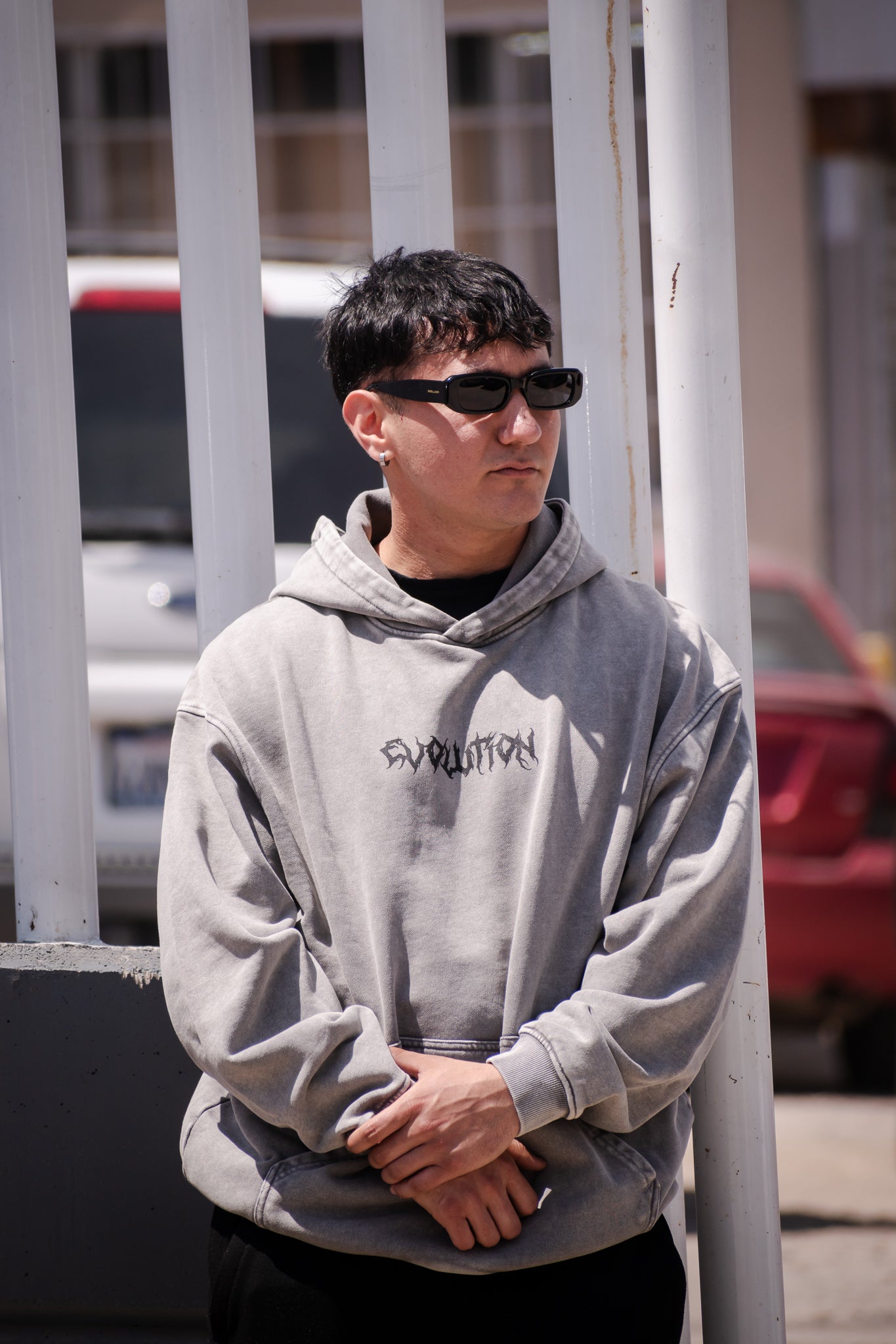 Hoodie Acid Wash
